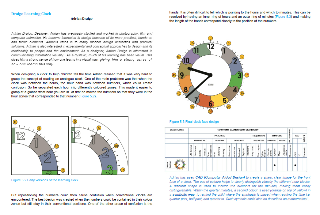 learning clock